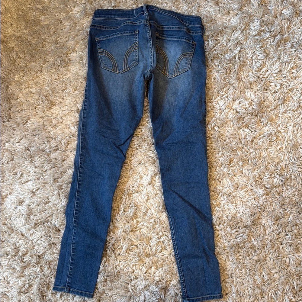 Hollister Blue Skinny Jeans
